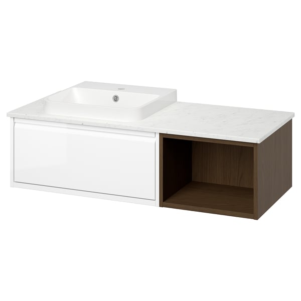 ÄNGSJÖN / BACKSJÖN Mueble de lavabo/lavabo