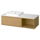 ÄNGSJÖN / BACKSJÖN Mueble de lavabo/lavabo