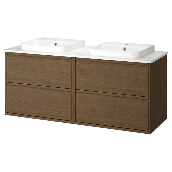 ÄNGSJÖN / BACKSJÖN Mueble de lavabo/lavabo