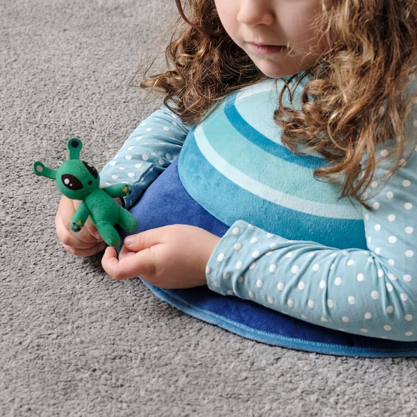 AFTONSPARV Peluche, Mini alien/verde, 10 cm