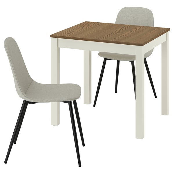ÅLHULT / NORDMANSSKÄR Mesa y 2 sillas