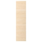 ASKERSUND Puerta, efecto fresno claro, 38x152 cm
