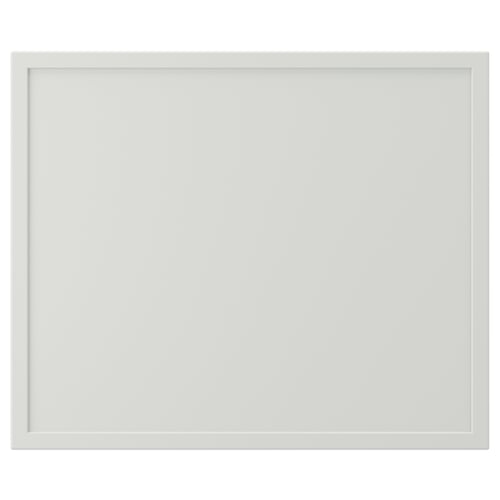 ASPUDDEN Frente de cajón, gris claro, 46x38 cm