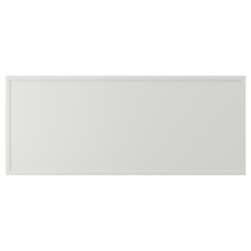 ASPUDDEN Frente de cajón, gris claro, 91x38 cm
