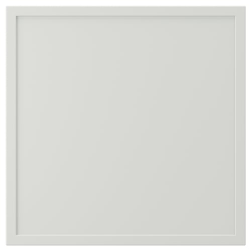 ASPUDDEN Puerta, gris claro, 38x38 cm
