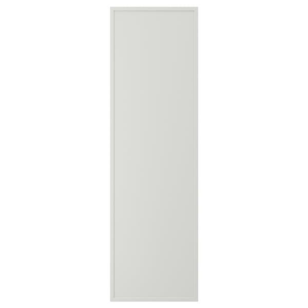 ASPUDDEN Puerta, gris claro, 38x127 cm
