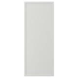 ASPUDDEN Puerta, gris claro, 31x76 cm