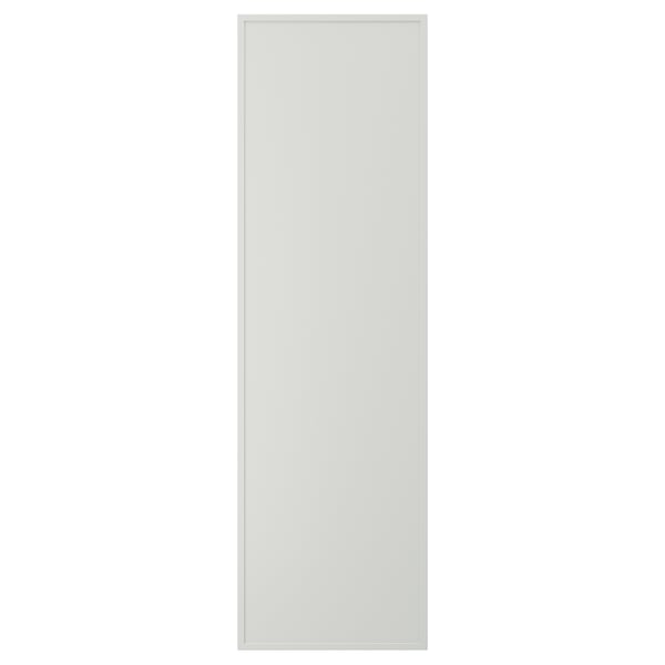 ASPUDDEN Puerta, gris claro, 46x152 cm