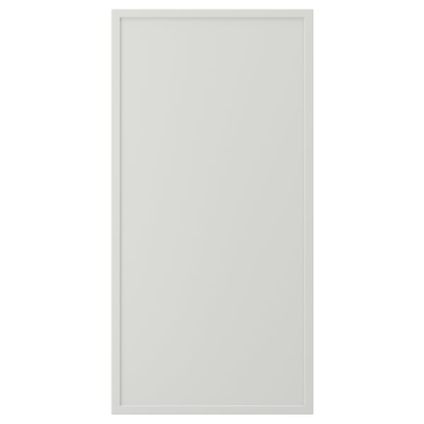 ASPUDDEN Puerta, gris claro, 38x76 cm