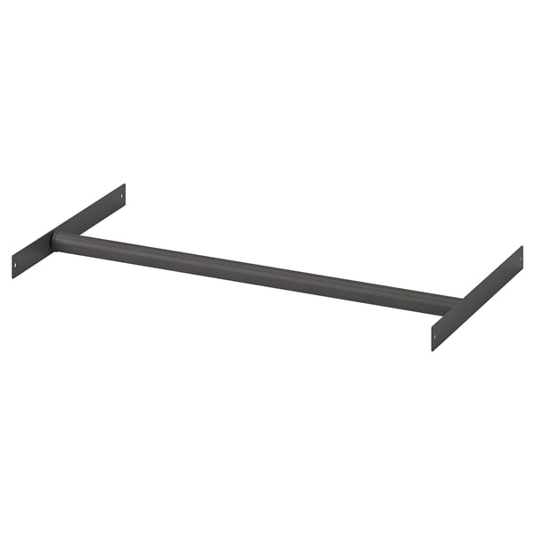AURDAL Barra extensible, gris oscuro, 57-90 cm