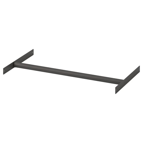 AURDAL Barra extensible, gris oscuro, 57-90 cm