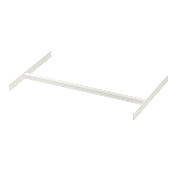 AURDAL Barra para clóset, blanco, 56 cm