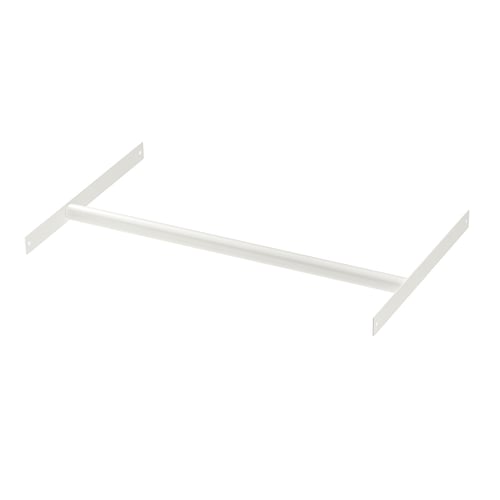 AURDAL Barra para clóset, blanco, 56 cm