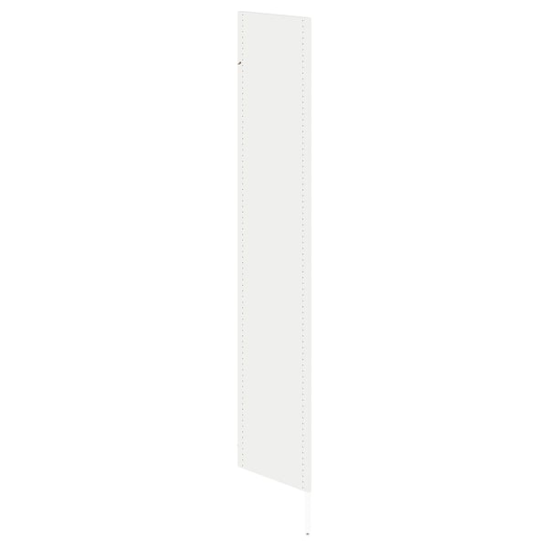AURDAL Panel lateral con pata, blanco, 40x221 cm