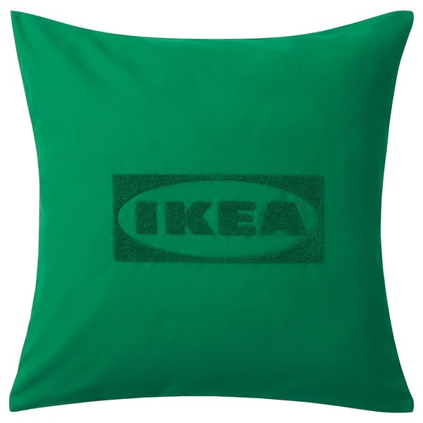 AURTIENDE Funda de cojín, verde, 50x50 cm