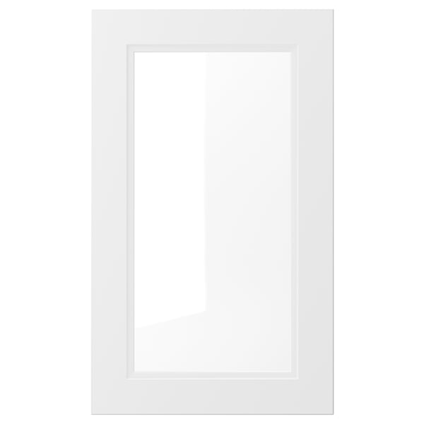 AXSTAD Puerta de vidrio, blanco mate, 46x76 cm