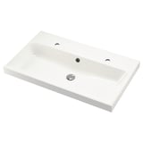 BACKSJÖN Lavabo, blanco, 92x53 cm