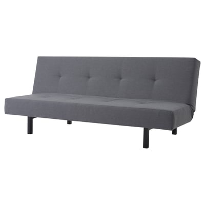 BALKARP Sofá cama, 2 asientos, Vissle gris