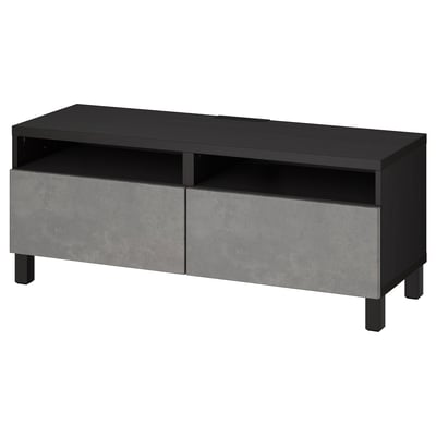 BESTÅ Mueble de TV con cajones