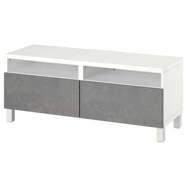 BESTÅ Mueble de TV con cajones