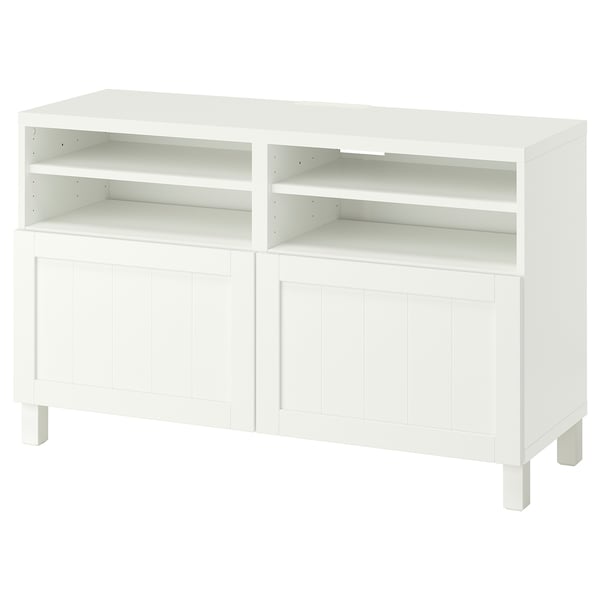 BESTÅ Mueble de TV con puertas