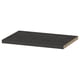 BILLY Entrepaño, negro efecto roble, 36x26 cm