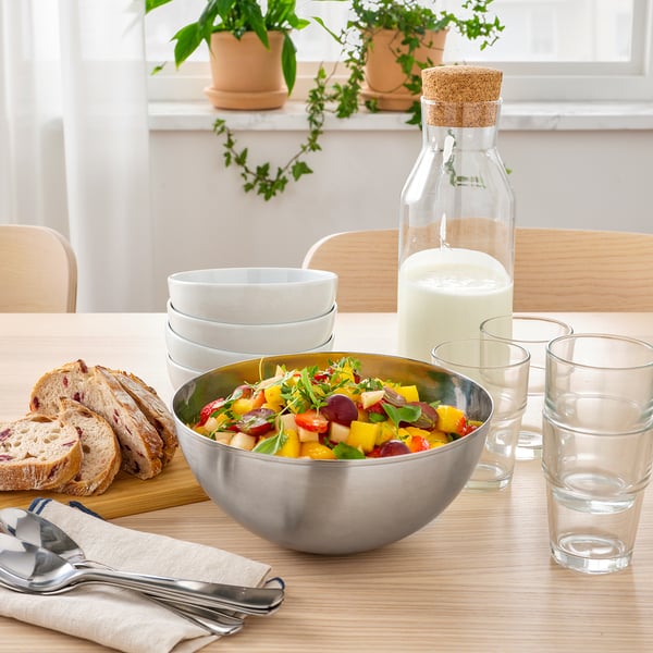 BLANDA BLANK Tazón, ac inox, 20 cm