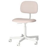BLECKBERGET Silla giratoria, Klovsta blanco/café anaranjado