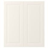 BODBYN Puerta de gabinete esquina, 2 pzas, hueso, 33x76 cm