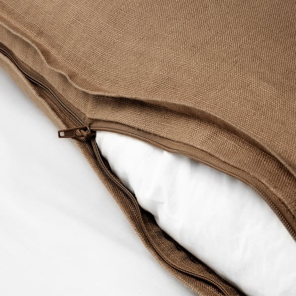 DYTÅG Funda de cojín, beige oscuro, 65x65 cm