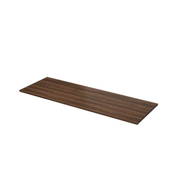 EKBACKEN Barra, café efecto nogal/laminado, 188x2.8 cm