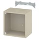 EKET Gabinete de pared con puerta, beige, 35x25x35 cm