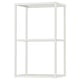 ENHET Estructura de gabinete con repisas, blanco, 46x30x76 cm