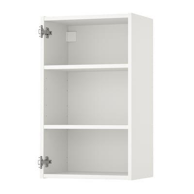 ENHET Gabinete de pared con 2 repisas, blanco, 46x30x76 cm