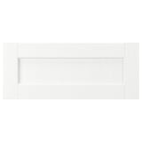 ENKÖPING Frente de cajón, blanco efecto madera, 61x25 cm