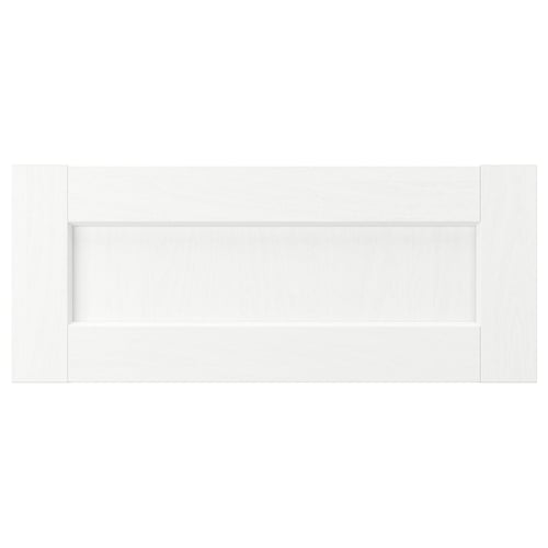 ENKÖPING Frente de cajón, blanco efecto madera, 61x25 cm