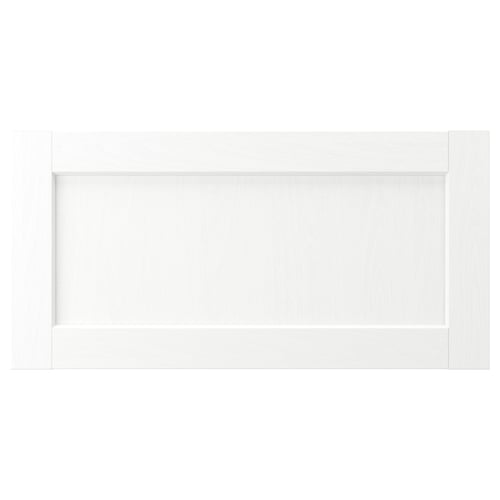 ENKÖPING Frente de cajón, blanco efecto madera, 76x38 cm
