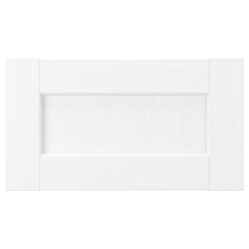 ENKÖPING Frente de cajón, blanco efecto madera, 46x25 cm