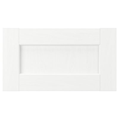 ENKÖPING Frente de cajón, blanco efecto madera, 46x25 cm