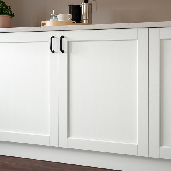 ENKÖPING Puerta, blanco efecto madera, 61x152 cm