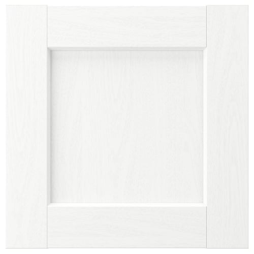 ENKÖPING Puerta, blanco efecto madera, 38x38 cm