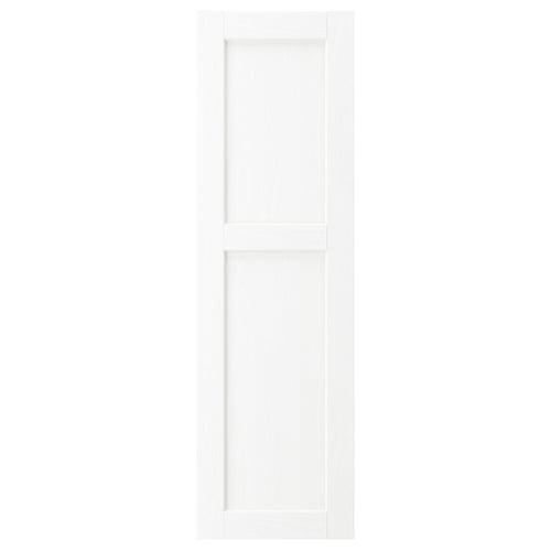 ENKÖPING Puerta, blanco efecto madera, 38x127 cm
