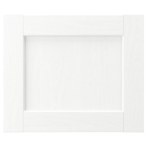 ENKÖPING Puerta, blanco efecto madera, 46x38 cm