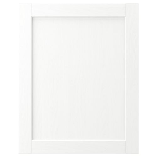 ENKÖPING Puerta, blanco efecto madera, 61x76 cm