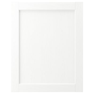 ENKÖPING Puerta, blanco efecto madera, 61x76 cm
