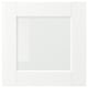 ENKÖPING Puerta de vidrio, blanco efecto madera, 38x38 cm
