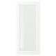 ENKÖPING Puerta de vidrio, blanco efecto madera, 46x102 cm