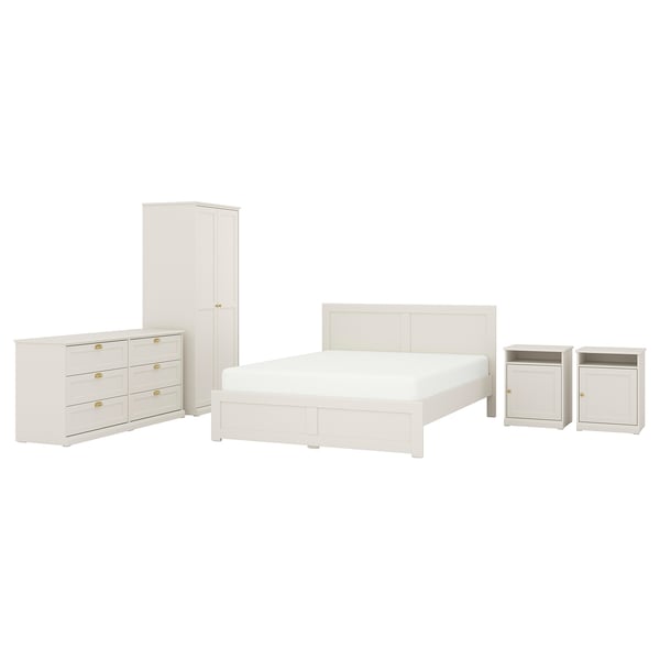 FÅGELFJÄLLET Muebles para recámara, 5 piezas