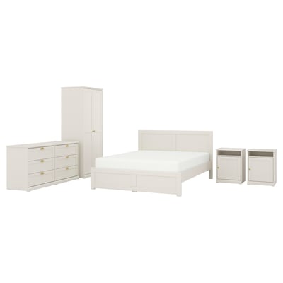 FÅGELFJÄLLET Muebles para recámara, 5 piezas