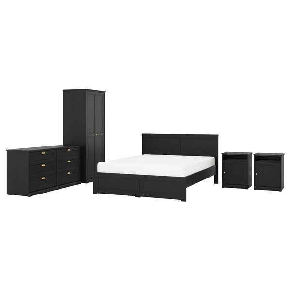 FÅGELFJÄLLET Muebles para recámara, 5 piezas